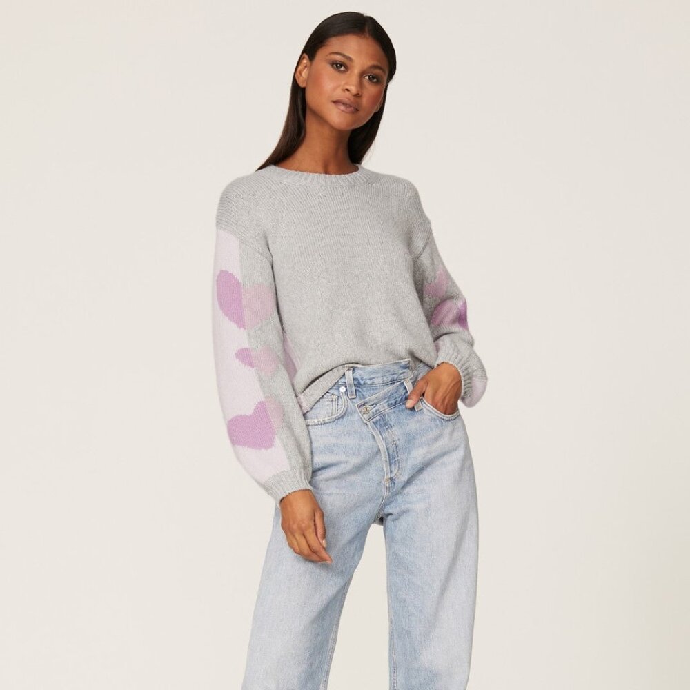 Coming & Going Heart Sweater
